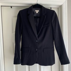 JCrew black blazer. Size 00.